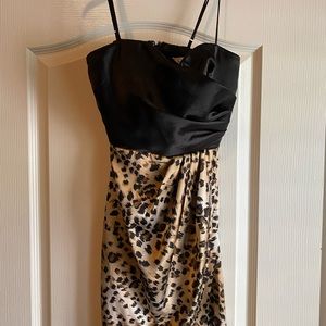 Dress Leopard Print Sliky